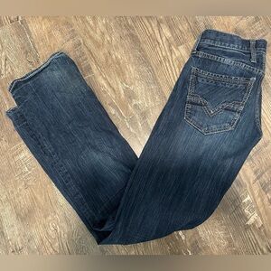 BKE Carter Dark Wash Boot Leg Jeans 29XL